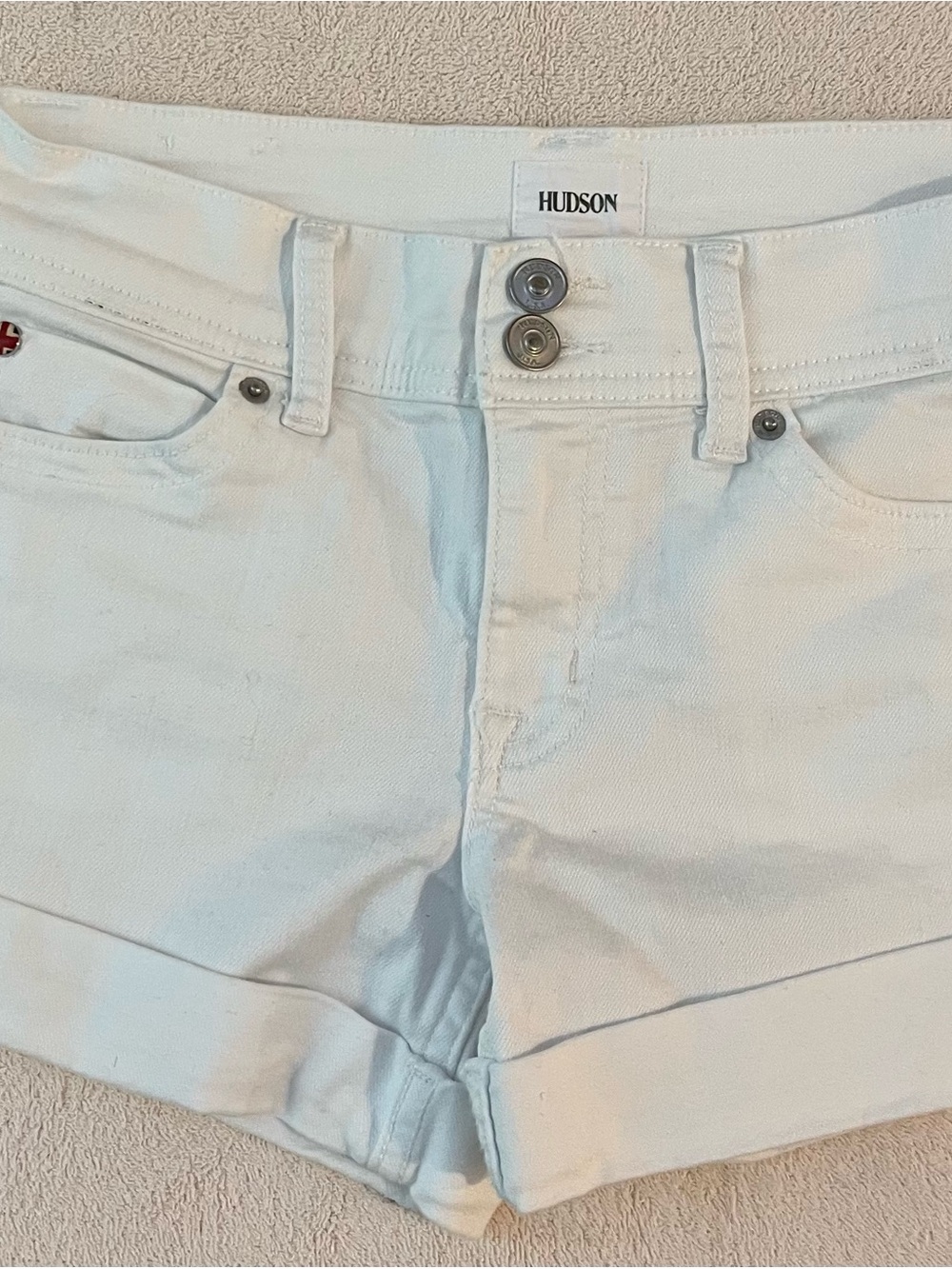 Hudson Ruby Denim Shorts - Picture 4 of 9